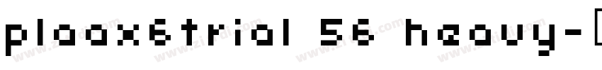 plaax6trial 56 heavy字体转换